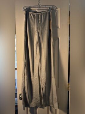 Few Moda Mia Pant Soft Silver Wide-Leg -Sz 0